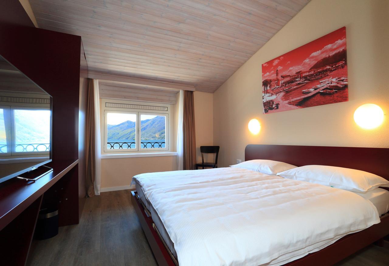 Hotel Elvezia אסקונה מראה חיצוני תמונה
